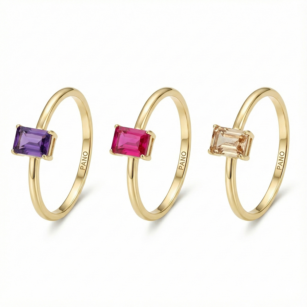 Rüvena 14 Ayar Yüzük